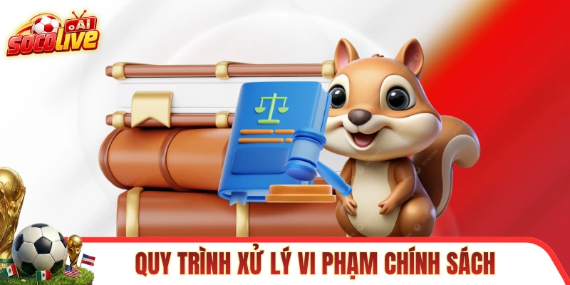 Quy trình xử lý vi phạm chính sách theo từng cấp độ